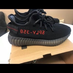 Yeezy boost Adidas black shoes 6.5 never worn